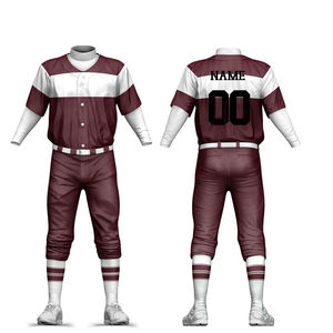 2025 Custom Baseball Softball Uniforms Polyester Sublimated Baseball Jersey Sets Customizable Style - Product Image 3