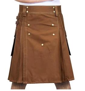 Wholesale Premium Quality Traditional Scottish Highland Tartan <b>Utility</b> <b>Kilts</b> for Men Customized Fabric OEM Service Customizable - Product Image 4