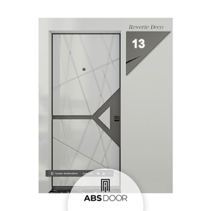 Puerta de Entrada de Acero Inoxidable Elegante ABSDOOR REVERIE, Directo de Fábrica en Turquía, Aislamiento Térmico Superior, Larga Duración - Product Image 2