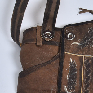 Manufacturer's Best Selling Men's Lederhosen Custom Made Fine Quality Textiles Leather Unique Design Latest Fashion Factory Rate - Product Image 3