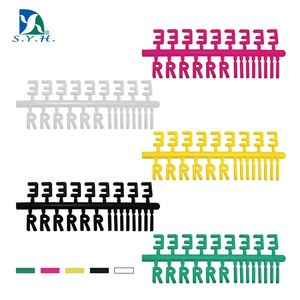 Lettres en plastique interchangeables de plusieurs tailles de couleurs 1/2 pouces - Product Image 2