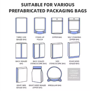 Máquina automática de llenado, sellado y pesaje con pesadora multicabezal para envasado de alimentos, máquina de llenado, sellado y pesaje, pesadora multicabezal para envasado - Product Image 2