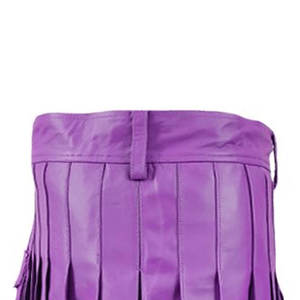 Meilleur produit tendance Kilt en cuir pour femmes en matériaux durables Kilt en cuir de qualité supérieure pour dames taille adulte - Product Image 5