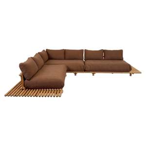 Modern Large Sofa Sticks Platform Made of Wood - Product Image 2
