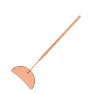 Espejo para Extensión de Pestañas, Espejo Cosmético Ovalado Grande de Acero Inoxidable, Desmontable, con 3 Luces, Herramienta de Belleza - Product Image 3