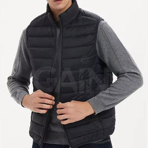 2025 chaqueta acolchada de talla grande chaleco cálido de invierno nuevo diseño estilo de moda chaleco acolchado personalizado para hombres - Product Image 5