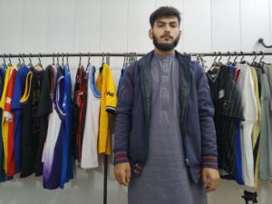 Factory Direct Dropship Industry OEM Vintage <b>Mens</b> Bomber Jacket Winter <b>Fleece</b> Varsity Jacket with Embroidered Baseball Letterman - Product Image 3