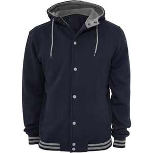 Nouvelle veste universitaire en toile unisexe ample, style streetwear d'hiver, haut de gamme, écologique, respirante, col montant, service OEM - Product Image 4