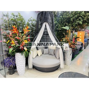 Annapark โซฟาหวายสำหรับสวน, ผลิตจากหวายคุณภาพสูงใช้เป็นศาลาพักผ่อนกลางแจ้งเฟอร์นิเจอร์โรงแรม - Product Image 1
