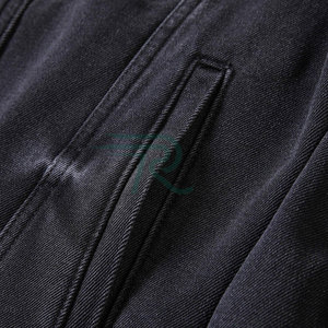 Chaqueta Vaquera Vintage para Hombre Razorts International, 100% Algodón, Transpirable, Resistente al Viento, Cierre de Botones, Color Sólido, para Otoño - Product Image 5