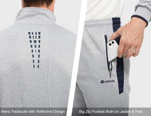 SUDADERO de algodón 100%, conjunto ligero con capucha, cierre de cordón, invierno, ecológico, lavado a la piedra, estampado de diamantes de imitación adornados - Product Image 5