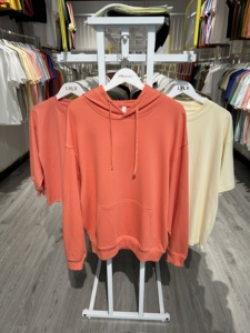 100% sudaderas con capucha de algodón para Hombre Sudaderas con capucha lisas en blanco logotipo personalizado ropa bordada Terry Hoodie Set Unisex para hombres - Product Image 4