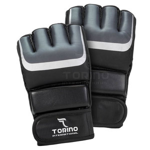 Venta al por mayor tasa de perforación MMA PU guantes de boxeo fabricante de Pakistán personalizado MMA entrenamiento guantes de boxeo - Product Image 1