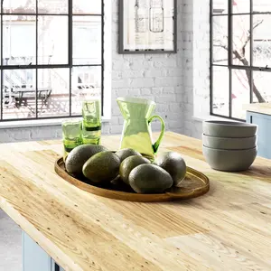 Plateau en plastique artisanal finition bronze, style américain traditionnel et contemporain, écologique, plat à vaisselle, sûr pour la vaisselle - Product Image 2