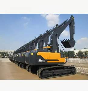 เครื่องขุดดินฮุนได HX210HD 21ตันเครื่องขุดตีนตะขาบระดับ2 Cummins ทนทานเครื่องขุดยี่ห้อเกาหลี - Product Image 3