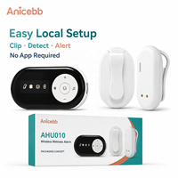 Alarme d'énurésie sans fil Anicebb à installation facile, sans application, pour la surveillance à domicile avec alerte de détection par clip, destinée aux ventes au détail régionales