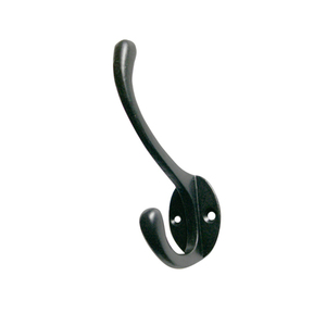 Vintage <b>Black</b> Metal Wall Mounted Coat <b>Hook</b> Single <b>Hook</b> Anti Rust Design For Clothing Storage 2026 Cast Iron Hat And Coat <b>Hook</b> - Product Image 6