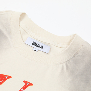 Camiseta Duaa de Último Diseño Más Vendida. Camiseta de Verano Transpirable con Pedrería al por Mayor - Product Image 2