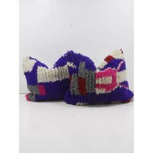 Funda de Almohada Marroquí Hecha a Mano, Funda de Cojín Tradicional Bereber, Cojín Decorativo Boho para Sofá, Almohada Decorativa de Algodón para el Hogar - Product Image 1