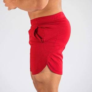 Pantalones cortos de playa para hombre, pantalones cortos de gimnasio personalizados, pantalones cortos casuales personalizados y tallas grandes de algodón personalizados al por mayor - Product Image 6