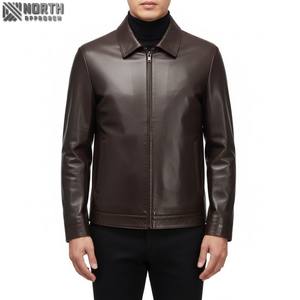 Veste de baseball bouffante personnalisée de haute qualité pour hommes hiver manches longues avec broderie décoration veste en cuir Blouson aviateur - Product Image 1