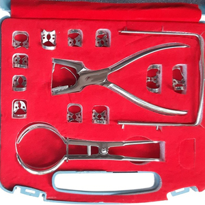 Ensemble de barrages en caoutchouc manuels certifiés CE de qualité supérieure, en acier inoxydable, à un prix économique - Product Image 2