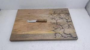 Planche à fromage et couteau en bois d'acacia personnalisés de qualité supérieure vaisselle d'ustensiles de cuisine pour planches à découper - Product Image 5