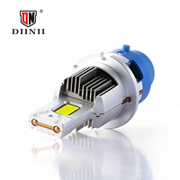 DIINII Phare LED D4S/R 180W 18000LM à double tube en cuivre 12V IP65 étanche LED Canbus universel pour voiture