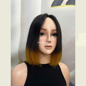 Peluca de Cabello Vietnamita Premium con Técnica Eslava para Pelucas de Cabello Humano, Frente de Encaje sin Pegamento, Venta al por Mayor para Distribuidores - Product Image 5