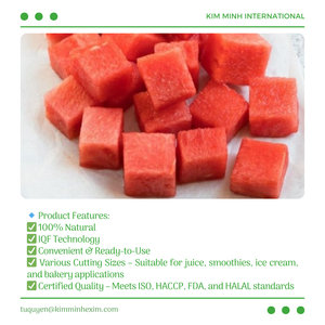 Alta calidad LQF congelado Natural dulce sandía 10kgs/cartón suministro de exportación a granel - Product Image 3