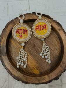 Shubh Labh colgante Diwali fiesta de inauguración Favor decoración Idea boda Haldi Mehndi decoración templo telón de fondo regalos de fiesta para invitados - Product Image 4