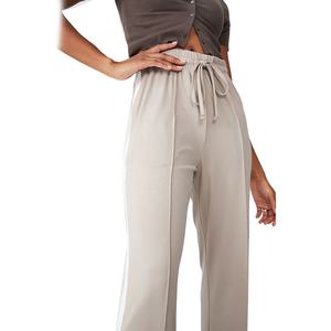 Pantalones de chándal personalizados de algodón polar para mujer, venta al por mayor, pantalones de correr ODM para yoga, gran oferta para la temporada de invierno - Product Image 4