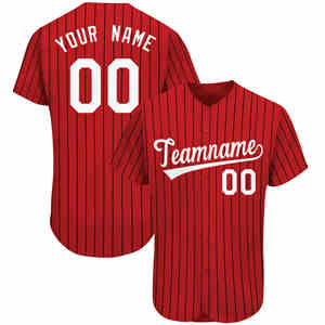 Directo de fábrica, camisetas deportivas personalizadas para jóvenes, cómoda camiseta de béisbol de softbol, impresión por sublimación de alta calidad, transpirable - Product Image 1