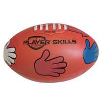 Mousse de point de machine de couleur différente PVC imprimé sur mesure Mini ballon de rugby imprimé AFL Football Aussie Football