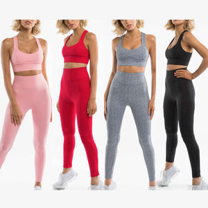 Pantalones de gimnasio push-up de cintura alta sin costuras para mujer, mallas para yoga y gimnasio, mallas para mujer - Product Image 2