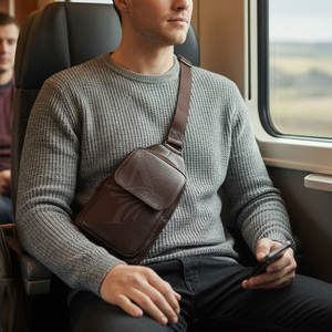 กระเป๋าสะพายข้างขายดี ขนาดกะทัดรัด พกพาสะดวก ดีไซน์ทันสมัย เหมาะสำหรับใช้งานกลางแจ้ง - Product Image 5