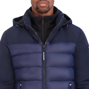 Wholesale Custom logo <b>Winter</b> Jacket Men Outdoor Puffer Jackets New Fashionable Men <b>Winter</b> Warm Hooded Puffer Jackets - Product Image 5
