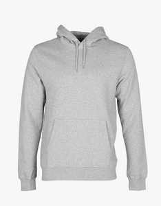 Sweat-shirts et hoodies pour hommes en coton French Terry surdimensionnés à boutons, à épaules tombantes, unis, vierges, personnalisables en gros - Product Image 2