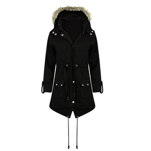 Veste parka pour femmes conçue pour un style extérieur confortable, veste parka pour femmes conçue pour la protection contre les vents froids - Product Image 3