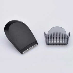 Accessoires de barbe modernes en acier inoxydable à clipser pour tondeuse à barbe et cheveux filaire professionnelle, pour la coupe de cheveux, fonctionnement français - Product Image 3