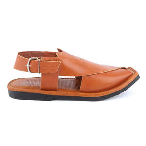 Sandalias Peshawari para Hombre (P001) - Color Mostaza - Product Image 3