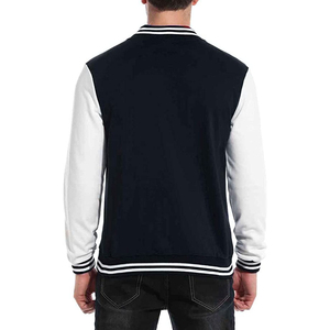 Nouvelle veste universitaire à col montant pour homme avec logo personnalisé, de haute qualité, tendance, décontractée, coupe-vent, professionnelle - Product Image 6