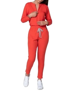 Preventa Uniformes uniformes médicos y hospitalarios Chaqueta de enfermera de manga larga para mujer y conjunto de traje médico BY BS 2026 - Product Image 1