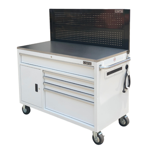 132cm 05 tiroirs armoire à outils roulante CSPS marque fer matériel pour mécanicien Garage atelier OEM & ODM industrie entrepôt de stockage - Product Image 5