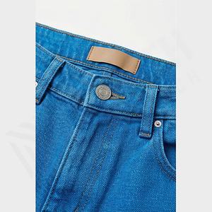 Jeans en denim 2025 pour hommes, pantalon slim, jeans skinny pour hommes, pantalon pour homme, vente en gros d'usine, respirant, droit, service OEM - Product Image 4