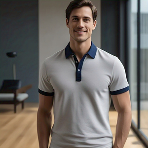 เสื้อโปโลแขนสั้นผู้ชาย, เสื้อโปโลคอปกเสื้อโปโลแขนสั้น - Product Image 3