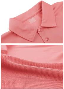 Camiseta informal de golf sólida para hombre, camiseta de polo, camiseta transpirable de secado rápido, bordado personalizado, talla grande, calidad, precio de fábrica - Product Image 3