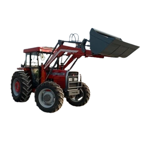 Massey Ferguson Nuevo Mini 4WD Tractor agrícola con 50HP-85HP Motor de combustible diésel Rueda de cargador frontal y Motor de caja de cambios 80HP - Product Image 2