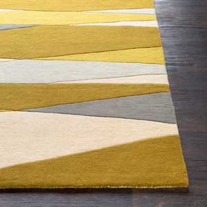 Tapis en laine écologiques tuftés à la main pour salon, chambre et maisons modernes - Product Image 2