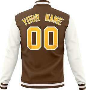 เสื้อแจ็คเก็ตนักบิดแบบมีตัวอักษร - Product Image 1